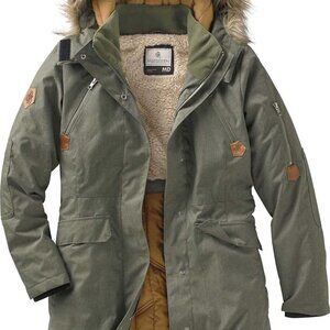 Women's Water Resistant Hooded Parka